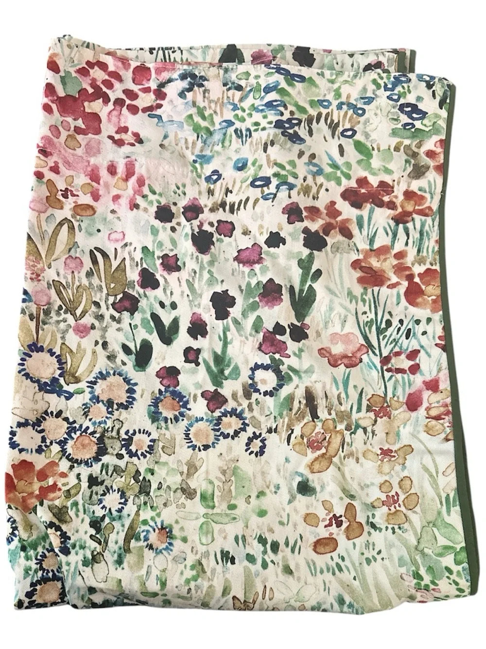 @nestingwithgrace Cotton Floral Printed Cafe Curtains, Set of 2
